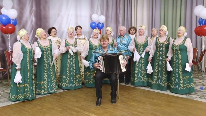 Уральские бабушки поздравили президента песней