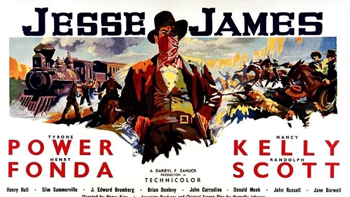 Джесси Джеймс / Jesse James (1939) - драма, Вестерн, биография, история