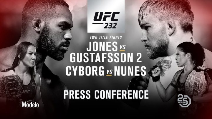 UFC 232_ Джонс x Густафсон 2 - 29 ДЕКАБРЯ