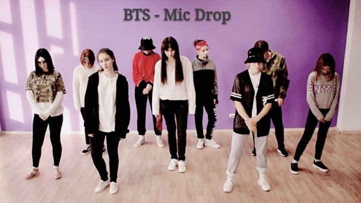 Курс BTS - Mic Drop V Dance