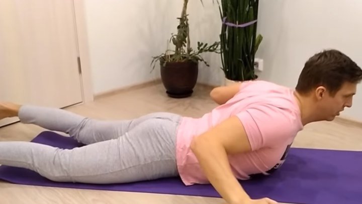 Как убрать складки на спине - Упражнения для похудения спины