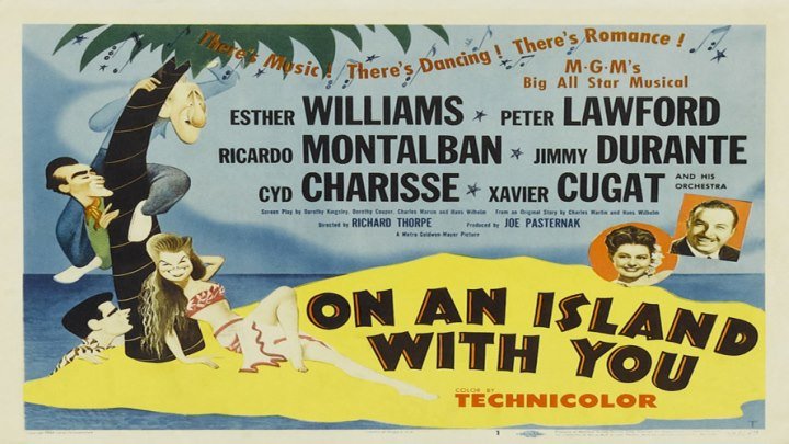 On an Island with You starring Esther Williams and Cyd Charisse!