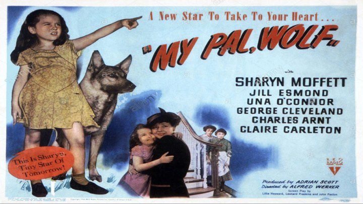 My Pal Wolf starring American child star, Sharyn Moffett!