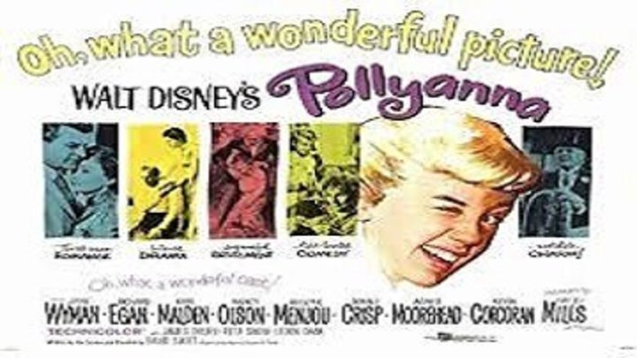 ASA 🎥📽🎬 Pollyanna (1960) a film directed by David Swift with Hayley Mills, Jane Wyman, Richard Egan, Karl Malden