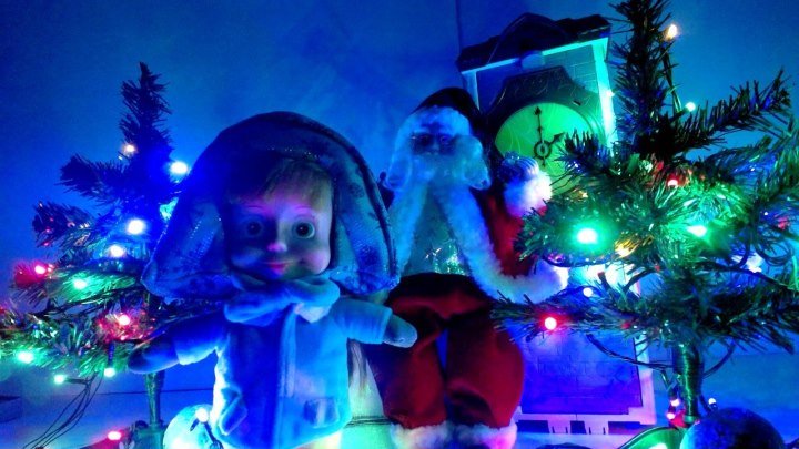 Дед Мороз и Новый Год, Елка №2 для Куклы Барби и Принцессы Диснея