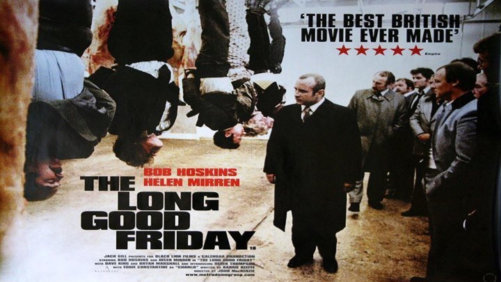 ASA 🎥📽🎬 The Long Good Friday (1980) a film directed by John Mackenzie with Bob Hoskins, Helen Mirren, Eddie Constantine, Dave King