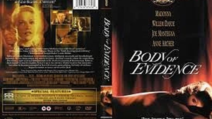 ASA 🎥📽🎬 Body of Evidence (1993) a film directed by Uli Edel with Madonna, Willem Dafoe, Joe Mantegna, Anne Archer