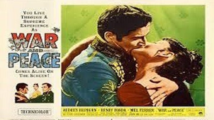 ASA 🎥📽🎬 War And Peace (1956) a film directed by King Vidor with Audrey Hepburn, Henry Fonda, Mel Ferrer, Vittorio Gassman