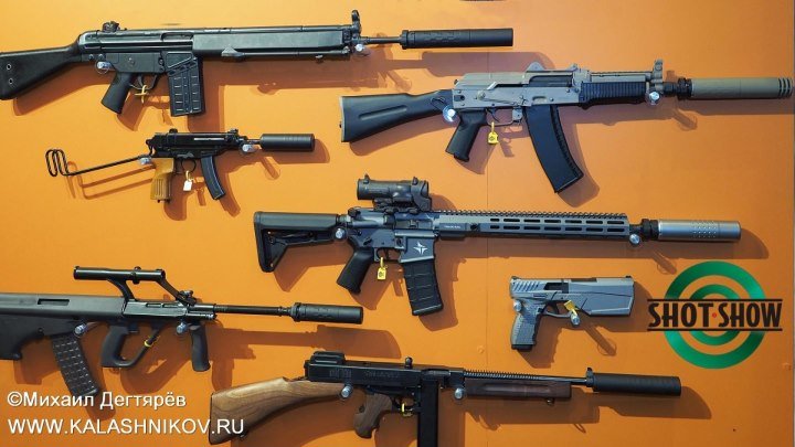 Оружейная выставка SHOT Show 2019. Часть II. Основная Оружейная экспозиция. Лас-Вегас, 24.01.2019
