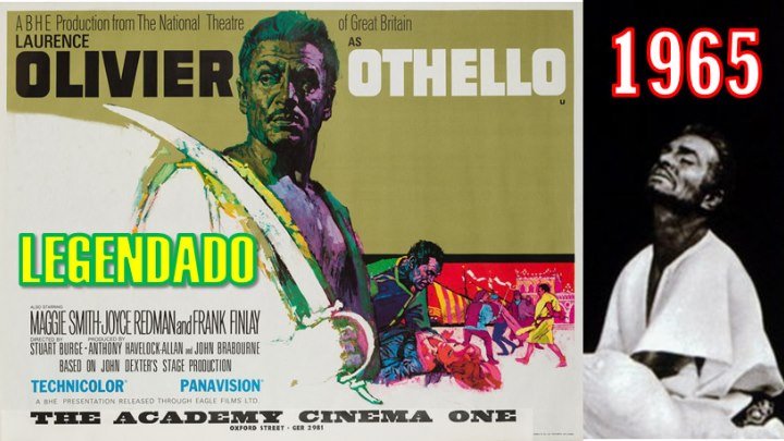 "Othello" (1965) de Stuart Burge e com Laurence Olivier - LEGENDADO