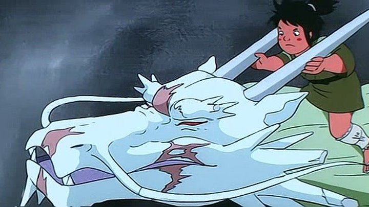 Таро, сын дракона (1979) Япония аниме, мультфильм, фэнтези, приключения, семейный