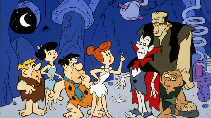 Флинтстоуны встречают Рокулу и Франкенстоуна / The Flintstones Meet Rockula and Frankenstone (1979, Мультфильм, комедия, семейный) перевод Алексей Михалев