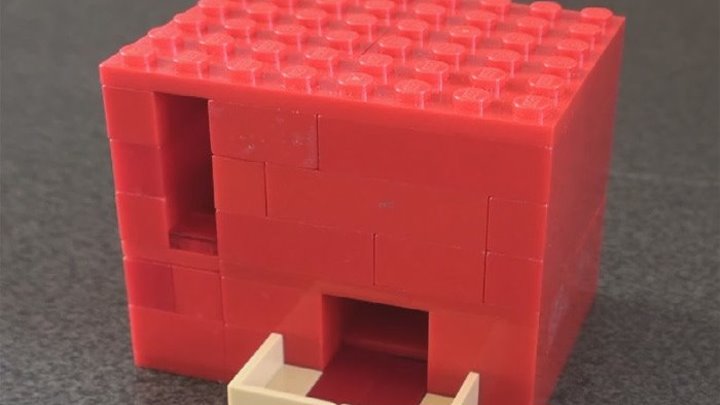 Как сделать конфетницу из ЛЕГО - 4 (Самоделки из Лего - Lego)