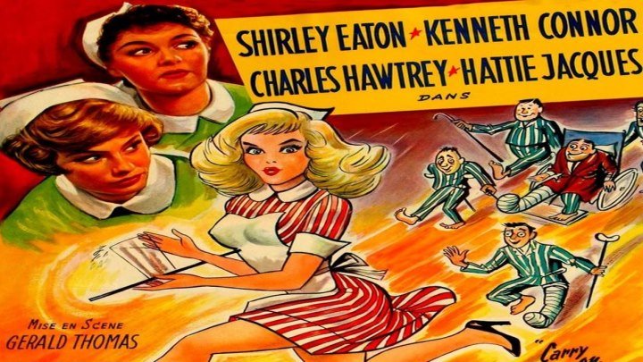 Carry on Nurse (1959) Kenneth Williams, Hattie Jacques, Kenneth Connor