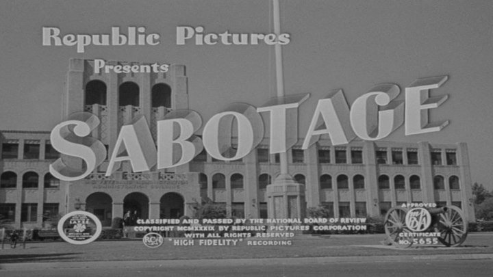 Sabotage 😏 starring Arleen Whelan! with Gordon Oliver, Charley Grapewin, Lucien Littlefield, Paul Guilfoyle and J. M. Kerrigan!