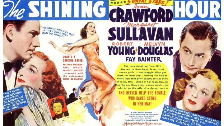 The Shining Hour 1938 with Melvyn Douglas, Joan Crawford and Robert Young