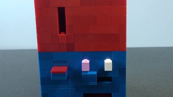 Как сделать конфетницу из ЛЕГО - 8 (Самоделки из Лего - Lego)