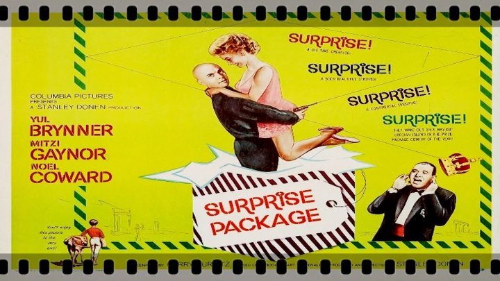 Surprise Package (1960) Yul Brynner, Mitzi Gaynor, Noël Coward
