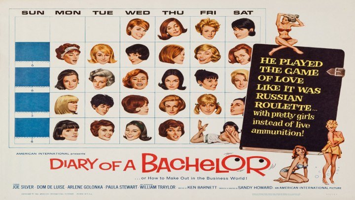 Diary of a Bachelor starring William Traylor, Joe Silver, Dagne Crane, Denise Lor and Dom DeLuise!