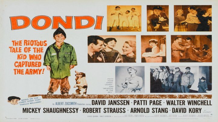 Gus Edson and Irwin Hasen's 'Dondi' starring Patti Page!