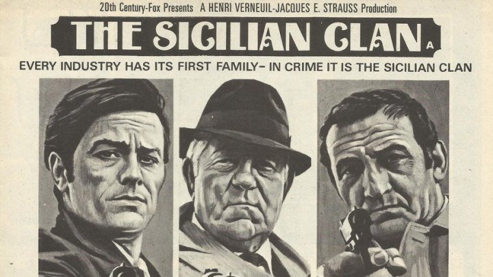 Сицилийский клан / Le clan des Siciliens (1969, Франция, криминал, Ален Делон)