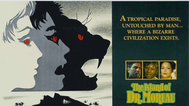 Остров доктора Моро (1977, США, фантастика, приключения, Герберт Джордж Уэллс)