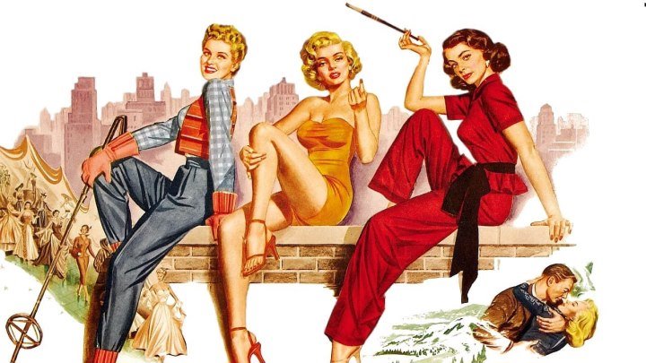 Как выйти замуж за миллионера (романтическая комедия с Мэрилин Монро, Бетти Грэйбл и Лорен Бэколл) | США, 1953