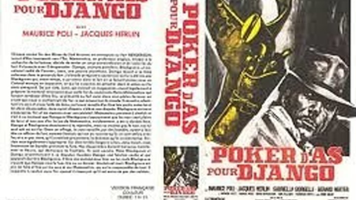 Poker d'as pour Django 1967 Western en FR
