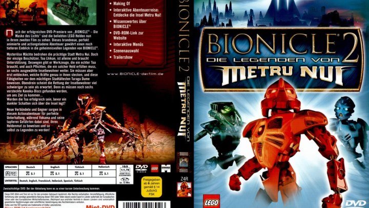 мультфильм Бионикл 2 Легенда Метру Нуи (2004) HD