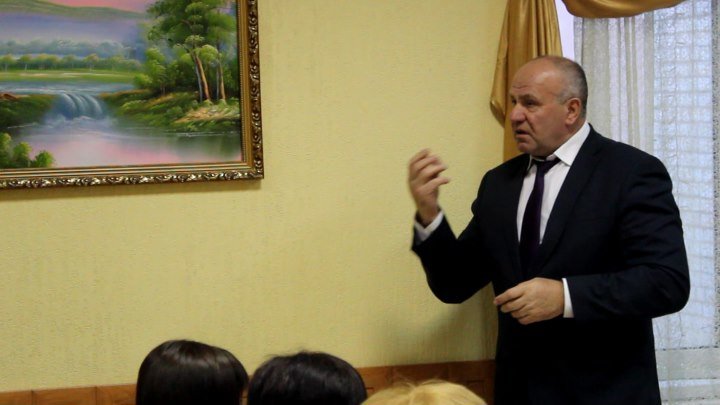 Анатолий Бугаев на открытии сессии «Брянской областной педагогической школы»