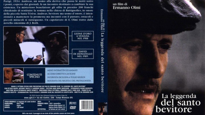 Легенда о святом пропойце (1988) HD