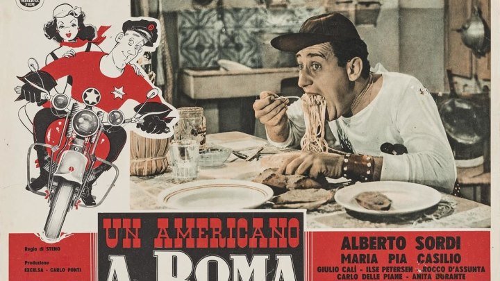 Американец в Риме (Италия 1954) Комедия ツ Альберто Сорди