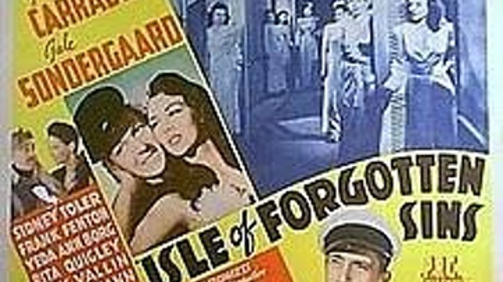 Isle of Forgotten Sins (1943) John Carradine, Gale Sondergaard, Sidney Toler