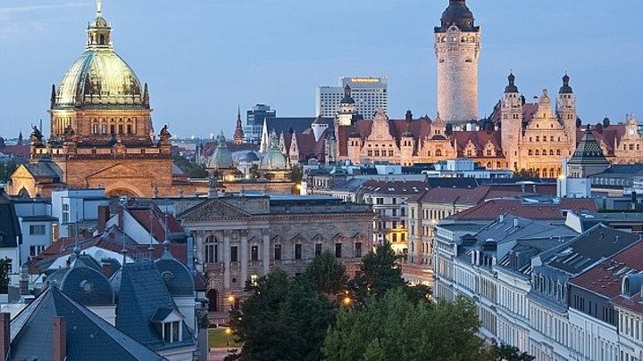 Лейпциг, Германия современный город с богатой историей