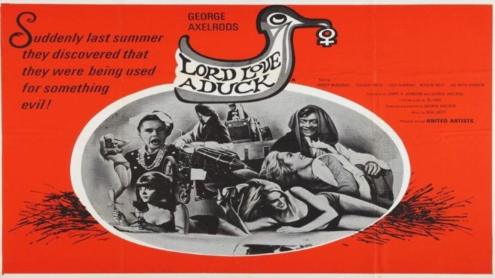 Lord Love a Duck ❤️🦆 starring Roddy McDowall and Tuesday Weld!