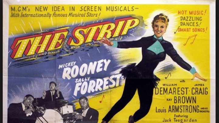 The Strip (1951) Mickey Rooney, Sally Forrest, William Demarest