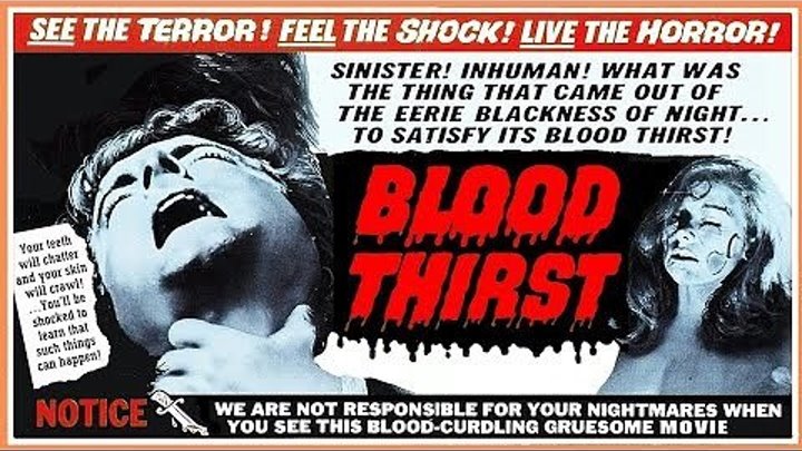 Blood Thirst (1971) Robert Winston, Katherine Henryk, Yvonne Nielson
