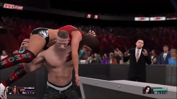 WWE 2K15 John Cena buries Nikki Bella and wins the Divas Championship (PS4) смотреть онлайн WWE 2K15 John Cena buries Nikki Bella and wins the Divas Championship (PS4)