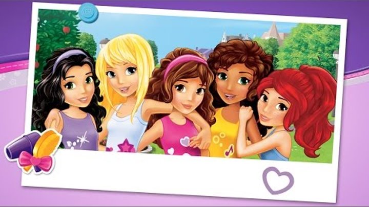Lego Friends Подарки к Новому Году для Стефани - стоп моушен Lego Friends Подарки к Новому Году для Стефани - стоп моушен