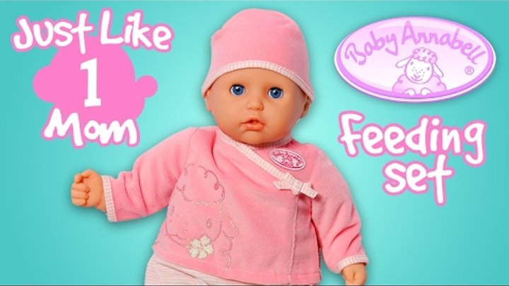 Toys for Girls 🍼 Reborn Baby Doll for Girls 🍼 Baby Annabell Doll Feeding Set on #JustLikeMom #1.