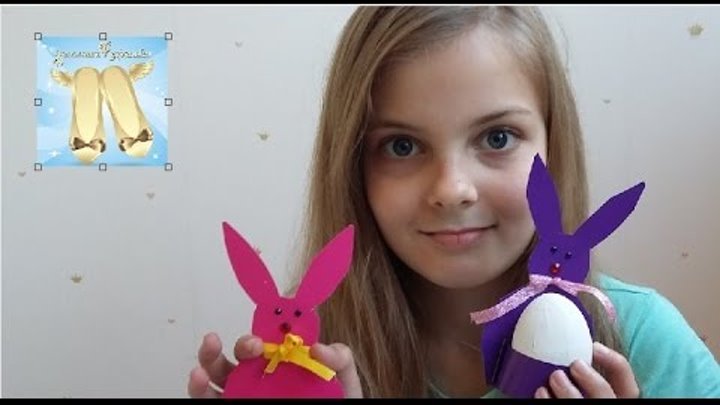 ✔ Пасхальный кролик \ Пасхальный декор своими руками \ DIY How to do Easter bunny