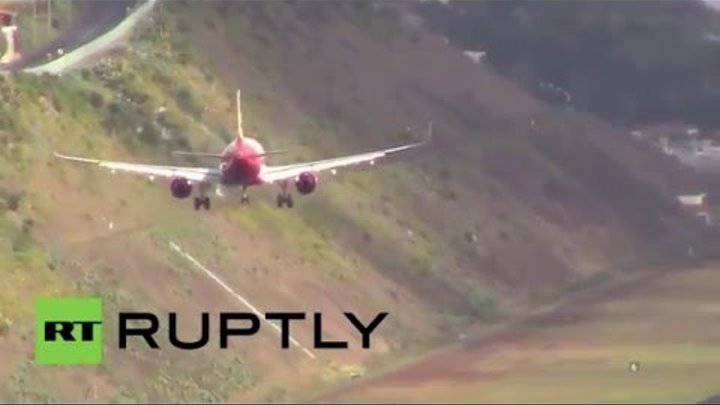 Portugal: Watch pilots land in crazy crosswinds at Europe's ‘scariest’ airport