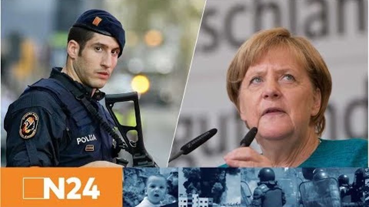 Terror in Spanien: Statement von Bundeskanzlerin Angela Merkel zum Anschlag in Barcelona Terror in Spanien: Statement von Bundeskanzlerin Angela Merkel zum Anschlag in Barcelona