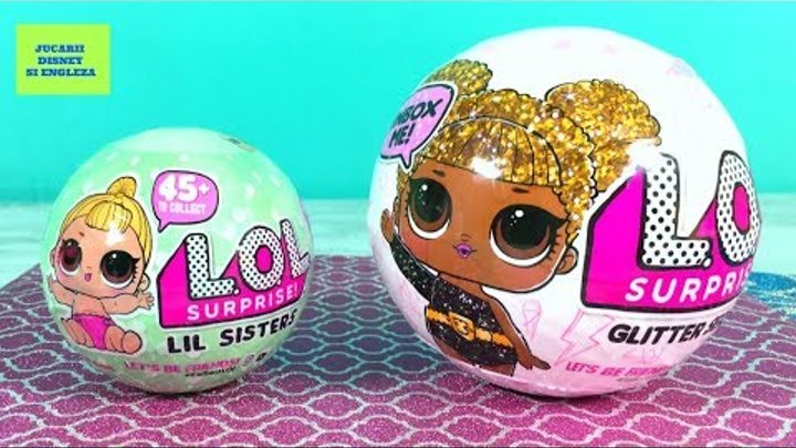 LOL dolls Glitter Series Papusi LOL Baby LOL si cu Sclipici LOL dolls Glitter Series Papusi LOL Baby LOL si cu Sclipici