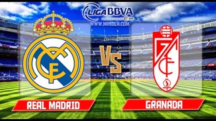 Чемпионат Испании. Реал Мадрид - Гранада. La Liga Real Madrid - Granada Чемпионат Испании. Реал Мадрид - Гранада. La Liga Real Madrid - Granada