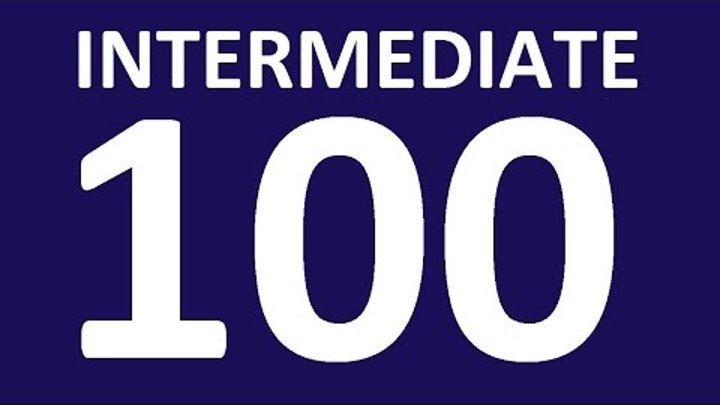 ДИАЛОГИ НА АНГЛИЙСКОМ ЯЗЫКЕ - 100. Уроки английского языка для среднего уровня. Английский язык ДИАЛОГИ НА АНГЛИЙСКОМ ЯЗЫКЕ - 100. Уроки английского языка для среднего уровня. Английский язык
