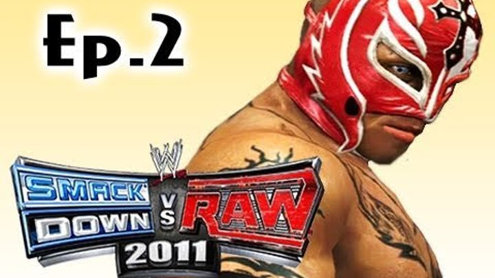 Smackdown Vs Raw 2011: Rey Mysterio Road to Wrestlemania Ep.2 (Gameplay/Commentary)