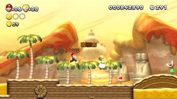 New Super Mario Bros. U - Прохождение pt7 смотреть онлайн New Super Mario Bros. U - Прохождение pt7