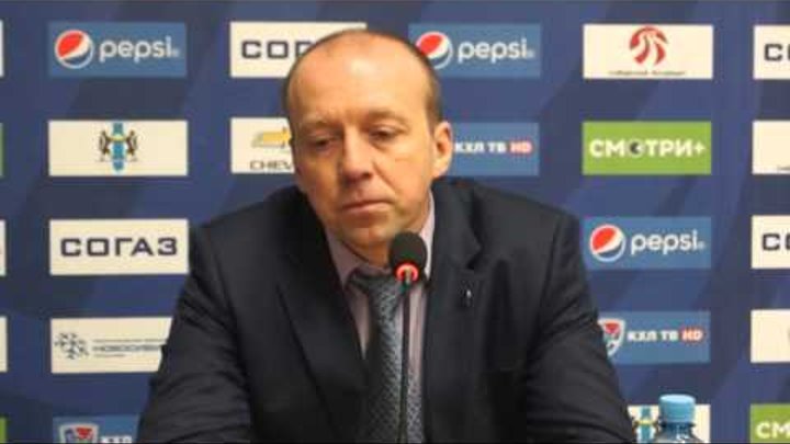 13.02.2015 "Сибирь" - "Барыс", пресс-конференция 13.02.2015 "Сибирь" - "Барыс", пресс-конференция
