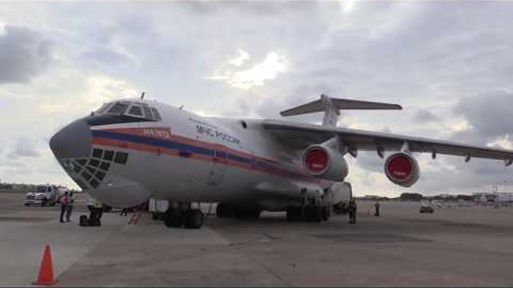 МЧС России доставило в Мексику гуманитарную помощь